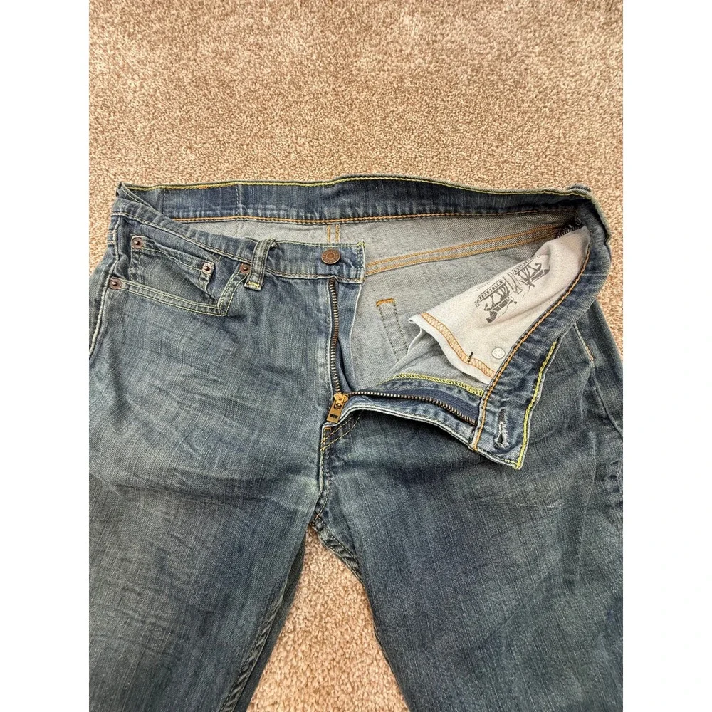Levi's 511 Slim Fit Men's Jeans 32x32 Medium Wash Stretch Blue Denim Pants 32